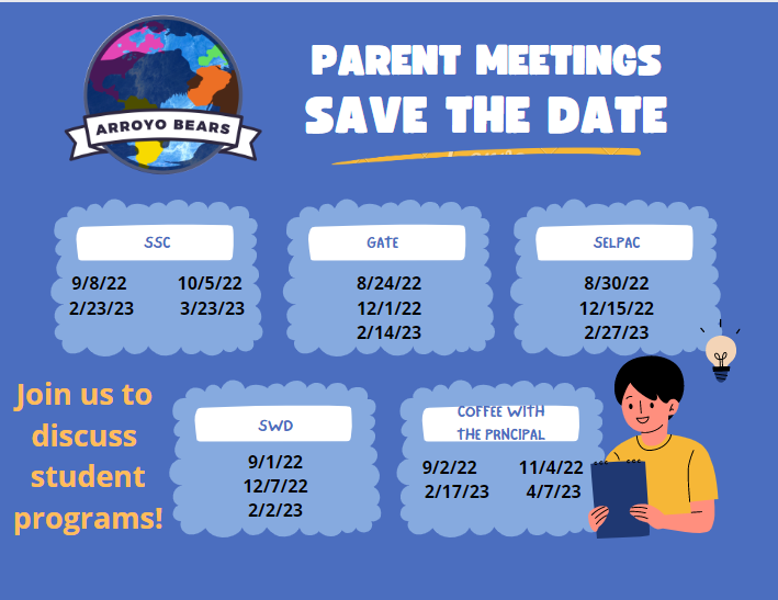 parent meeting save the date
